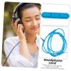 3pcs Headphone Extension Cable Decorative Audio Cable Wire Noise Reduction Replacement Cord Headphones School Use Compatible view 2