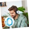 3pcs Headphone Extension Cable Decorative Audio Cable Wire Noise Reduction Replacement Cord Headphones School Use Compatible view 3