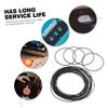 Mikinona Cassette Recorder Belts 20pcs Square Cassette Drive Belts 1mm for Smooth Rotation and Noise Reduction view 3