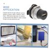 4pcs USB Flush Mount Connector Female to Female Adapter for Panel Installation USB Pass Through Coupler for Desktop and Laptop Connections and Scratch-Resistant view 4