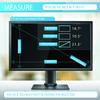 [2 Pack] Premium Privacy Screen Filter for 21.5 Inches Desktop Computer Widescreen Monitor with Aspect Ratio 16:09. Anti Glare and Anti Blue Light Protection view 2