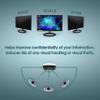 [2 Pack] Premium Privacy Screen Filter for 21.5 Inches Desktop Computer Widescreen Monitor with Aspect Ratio 16:09. Anti Glare and Anti Blue Light Protection view 4