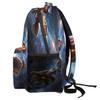18 In Backpack for Men Women, 3d Galaxy Turtle Large Capacity Backpack Hiking Travel Laptop Back Pack Casual Daypack view 4