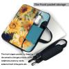 Custom Laptop Bag,Add Your Photo Text,Personalized Shoulder Laptop Bag Customized Briefcase Computer Protective Carrying Case view 4
