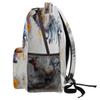 18 In Backpack for Men Women, Oil Chicken Rooster Large Capacity Backpack Hiking Travel Laptop Back Pack Casual Daypack view 4