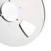 10 Inch Empty Tape Reel, Open Reel Audio Aluminum Alloy Takeup Reel 456 Sound Reels Open Reel Tape Empty Reel for Recording, 1/4 Inch Tape(Silver) view 4
