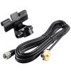 YOTENKO Adjustable NMO Antenna Lip Mount w/UHF PL259 Male Connector RG58U Cable 5M/16.4FT, for Truck Vehicle Car Ham Mobile Radio No Drill Installation view 1