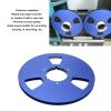10 Inch Empty Tape Reel, Open Reel Audio Aluminum Alloy Takeup Reel 456 Sound Reels Open Reel Tape Empty Reel for Recording, 1/4 Inch Tape(Blue) view 3