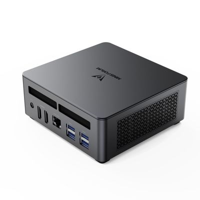 MINISFORUM Venus Series UM790 Pro Mini PC AMD Ryzen 9 7940HS(8C/16T, up to 5.2GHz) No RAM No SSD Micro PC, 2xUSB4(DP|8K)/ 2xHDMI(4K)/ BT5.2/ 4xUSB3.2 Mini PC