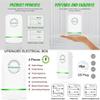 Energy Saving Device Electricity Saving Box Elon-Musker Energy Saving Device Professional 2024 New Watt Stop with Surge Protector Saver Electricity Saving Box Stable Voltage Plug 90v-250v 30kw view 3