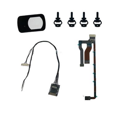 IVYARD Replacment for DJI Mavic Mini/SE Gimbal Camera Part Empty Gimbal Motor Signal PTZ Cable Lens UV Glass 3 in 1 Flat Cable (Color : 4 in 1 Set)