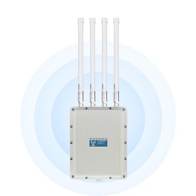 KuWFi WiFi 6 Wireless AP Router WiFi Extender Signal Booster Outdoor Indoor Long Range 360-degree omnidirectional Access Point WiFi Dual Band 1800Mbps Supports AP/Gateway/Repeater