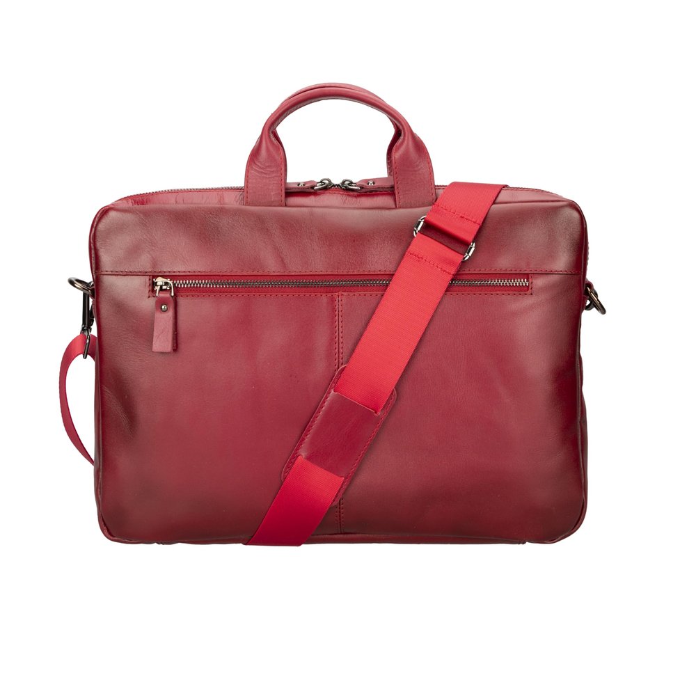 13-15.6 Inchs Laptop Bag - Genuine Leather Laptop Bag, Waterproof Laptop Case, Laptop Sleeve, Laptop Bags, Computer Bag (V4EF, 16 Inchs)