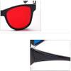 4 Pcs Red and Blue 3D Glasses Universal TV Movie Dimensional Video Frame 3D Glasses DVD Game Glass 3D Style Glasses for 3D Movies Games, 3D Viewing Glasses, Light Simple Design view 2
