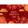 OERJU Happy Chinese New Year 2024 Backdrop Lunar New Year Backdrop Chinese Spring Festival Celebration Party Decorations Photography Background Chinese Style Dragon New Year Photo Backdrop 10x8ft view 4