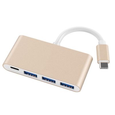 Type-C Docking Station Hub3.0 Hub with PD Charging Laptop USB Splitter 3.0 Expansion Hub (Color : B) (B)