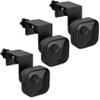 Aokicase For Blink Outdoor 4 Camera Mount, Wall Plate for Blink Outdoor 4, Angled Wedge Mounting Accessories, Wall Mount Made of Stainless Steel (Black, 3 Pack) JB08 view 1