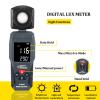 Digital Lux Meter Light Meter 3 Range Photometer Light Detector Spectrometer Meter 1-200,000 High Low Alarm Luminometer view 2