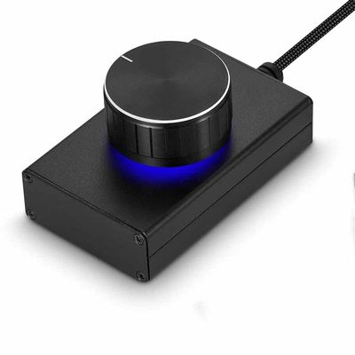 2021 New Mini USB Volume Controller for Computer Speaker One Key Mute Lossless Audio Control Knob (Color : A) (B)