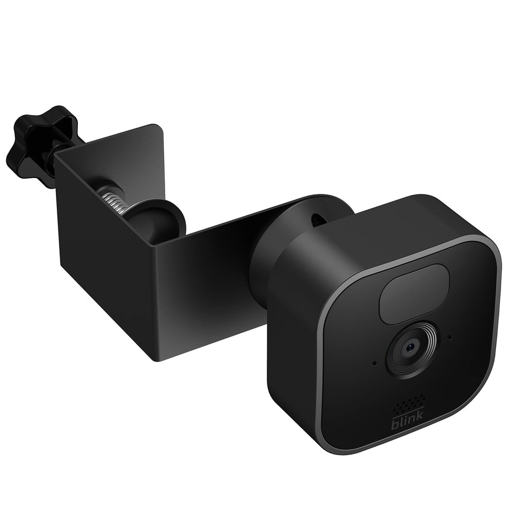 Aokicase For Blink Outdoor 3 Camera Mount, Wall Plate for Blink Outdoor 3, Angled Wedge Mounting Accessories, Wall Mount Made of Stainless Steel (Black, 1 Pack)