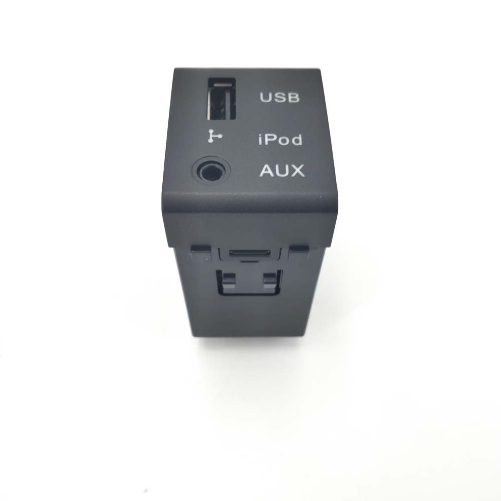 Fauful Audio Jack AUX USB Port Adapter for Hyundai Santa Fe 2007-2012 96120-2B000