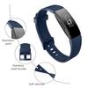 Tobfit Soft TPU Bands Compatible with Fitbit Inspire HR/Fitbit Inspire/Fitbit Ace 2 Bands, Sports Accessories Waterproof Wristbands Women Men, Abyss Blue, Small view 2