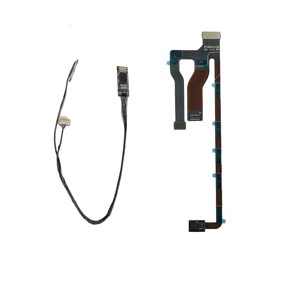 IVYARD Replacment for DJI Mavic Mini/SE Gimbal Camera Part Empty Gimbal Motor Signal PTZ Cable Lens UV Glass 3 in 1 Flat Cable (Color : 2 Cables)
