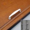 YEAHSO Aluminium Alloy White Cabinet Handles Kitchen Closet Door Knobs and Cupboard Handles Drawer Pulls Furniture Handle 1Pcs (Color : 8101-96) view 2