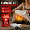 Demiwise 2-Pack Fire Blanket - Large Fiberglass Fire Blanket Fire Suppression Blanket - Fire Blankets Emergency for People - Fire Safety Blanket with Emergency Whistles - Fireblanket for Kitchen, Home view 4
