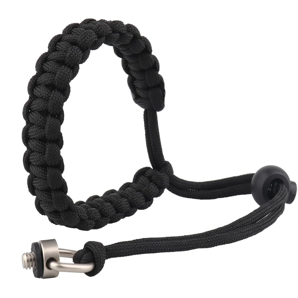 Rigdance Camera Wrist Strap Hand Lanyard for Insta360 X5, X4, X3, for DJI Osmo Pocket 3, Action 4, Osmo Mobile 7P, Selfie Sticks (Black)