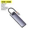 8 in 1 Type C HUB USB C HUB SD Reader PD 100W Charger USB 3.0 HUB Dock Station Splitter view 2