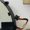 637610-001 CPU Heatsink with Fan Replacement for HP DV7-3000 DV7-4000 DV7T-4000 DV6-4000 DV6T-4000 DV6-3000 DV6T-3000 Dv7-4100 Dv7-4200 Dv7-4300 Dv7t-4100 Dv7t-4200 HSTNN-Q47C Laptop 5V 0.5A 3PIN view 3