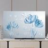 GSGC TV Cover TV Dustproof Cover Indoor 32-80 Inches TV Screen Protectors Soft Universal Flat Display Protector LED LCD Monitor Computer Painting Print Fabric Protector Cover Living Room Decorations view 1