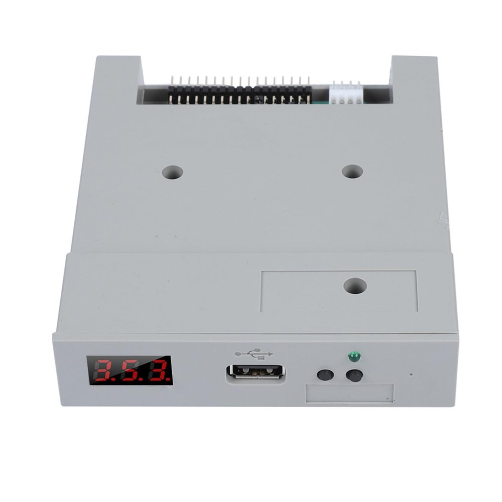 VGEBY SFR1M44-U100 Floppy Drive Emulator, 1.44MB USB SSD with Root Directory Searching, 99 Folders Support Floppy Disk Drive
