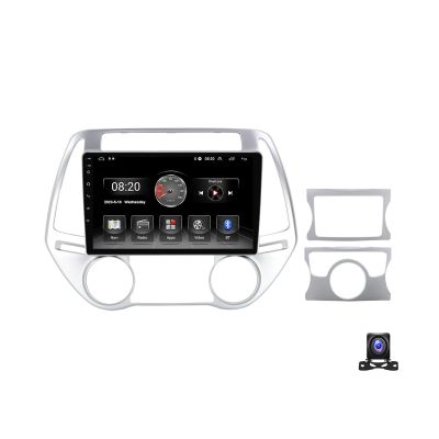 EsaSam Android 11 Car Stereo GPS Navigation Head Unit for Hyundai i20 2012~2014 Car Radio with 720P AHD Backup Camera Supports Bluetooth WiFi SWC 1080P Video FM Radio Auto Carplay,Y2 2g+32g