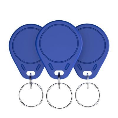 HERNAS 20pcs Rewritable UID Smart Key Fobs, Premium 13.56MHz ABS Blank Keys for Door Access Control, Mi-Fare 1K S50 Copy Card NFC Tags Duplicate Keys, Block 0 Sector, Comply ISO 14443A
