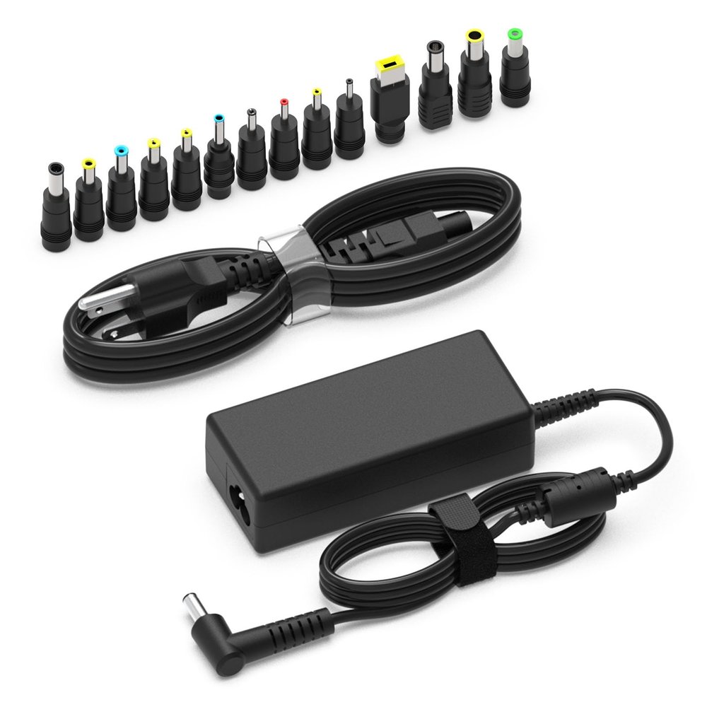 19V 3.42A DC Universal Laptop Charger Compatible with HP Lenovo Dell ASUS Gateway Acer Monitor 65W Power Supply Cord for Chromebook LG Monitor Samsung TV Spire Spin Toshiba Satellite Harmon Kardon