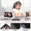 Case for 6.8" Kindle Paperwhite (11th Generation-2021) and Kindle Paperwhite Signature Edition,Slim Lightweight Smart Shell Stand Cover with Auto Wake/Sleep,Rose Flower Skull view 3