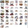 100 PCS French Bulldog Stickers Pack  Waterproof Dog Decals for Water Bottles, Laptops, Phones, Notebook, Cars  Cool Vibrant Graphics for French Bulldog Enthusiast view 2