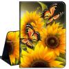 Case for 6.8" Kindle Paperwhite (11th Generation-2021) and Kindle Paperwhite Signature Edition,Slim Lightweight Smart Shell Stand Cover with Auto Wake/Sleep,Butterfly Sunflowers view 1
