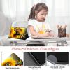 Case for 6.8" Kindle Paperwhite (11th Generation-2021) and Kindle Paperwhite Signature Edition,Slim Lightweight Smart Shell Stand Cover with Auto Wake/Sleep,Butterfly Sunflowers view 3
