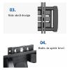 WALDOR Universal TV Stand 32"-100" Heavy Duty Wall-Mounted TV Bracket Full Motion Articulating Arms Extension Tilt Rotation Large Screen TV Mount, Supports Up to 176lbs Wall Mounted TV Stand view 4