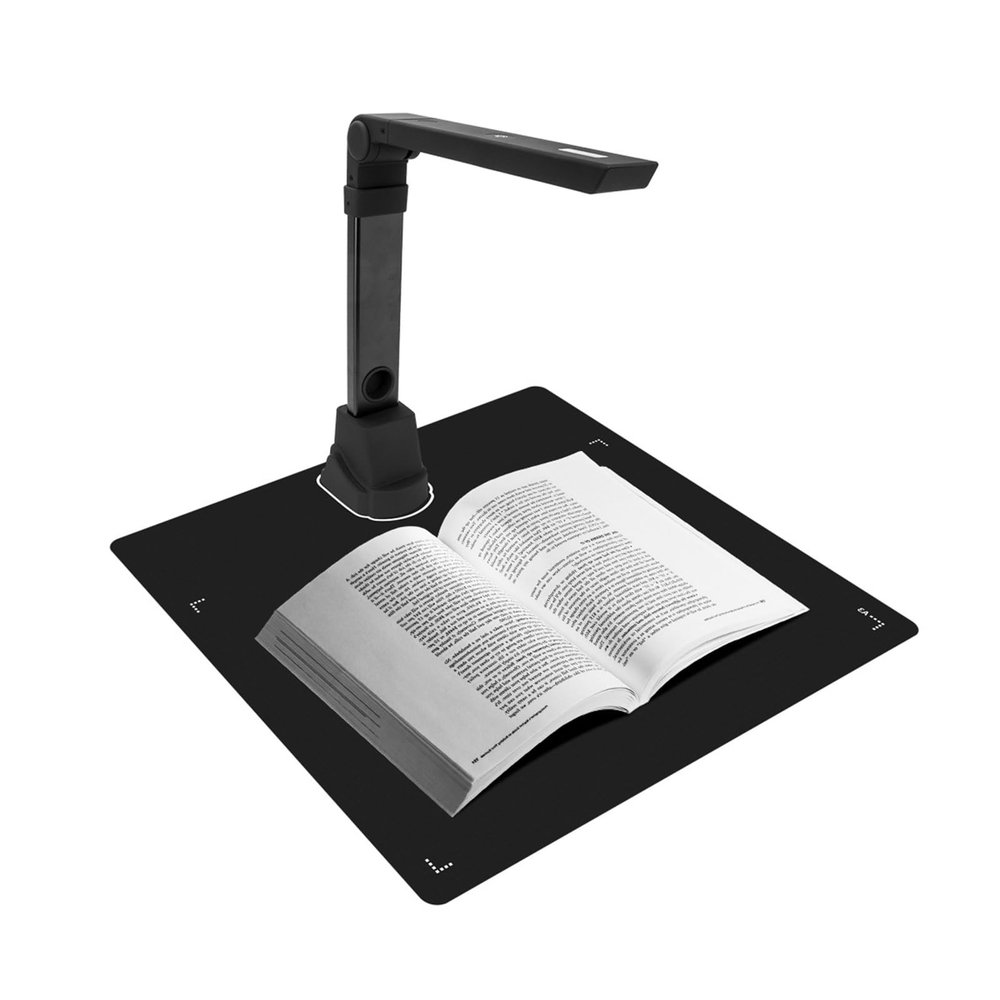 Book Document Camera, 13MP Book Scanner, USB Document Camera, Multi-Language OCR Recognition by AI Technology,Capture Size A3,Only Windows