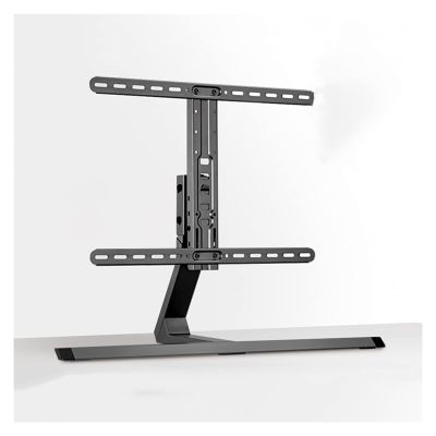 WALDOR Universal TV Stand Universal TV Base Desktop Height-Adjustable TV Stand 37""-75"" Metal TV Rotating Bracket, Holds Up to 88lbs, Max VESA 600x400mm Wall Mounted TV Stand (Color : Black)
