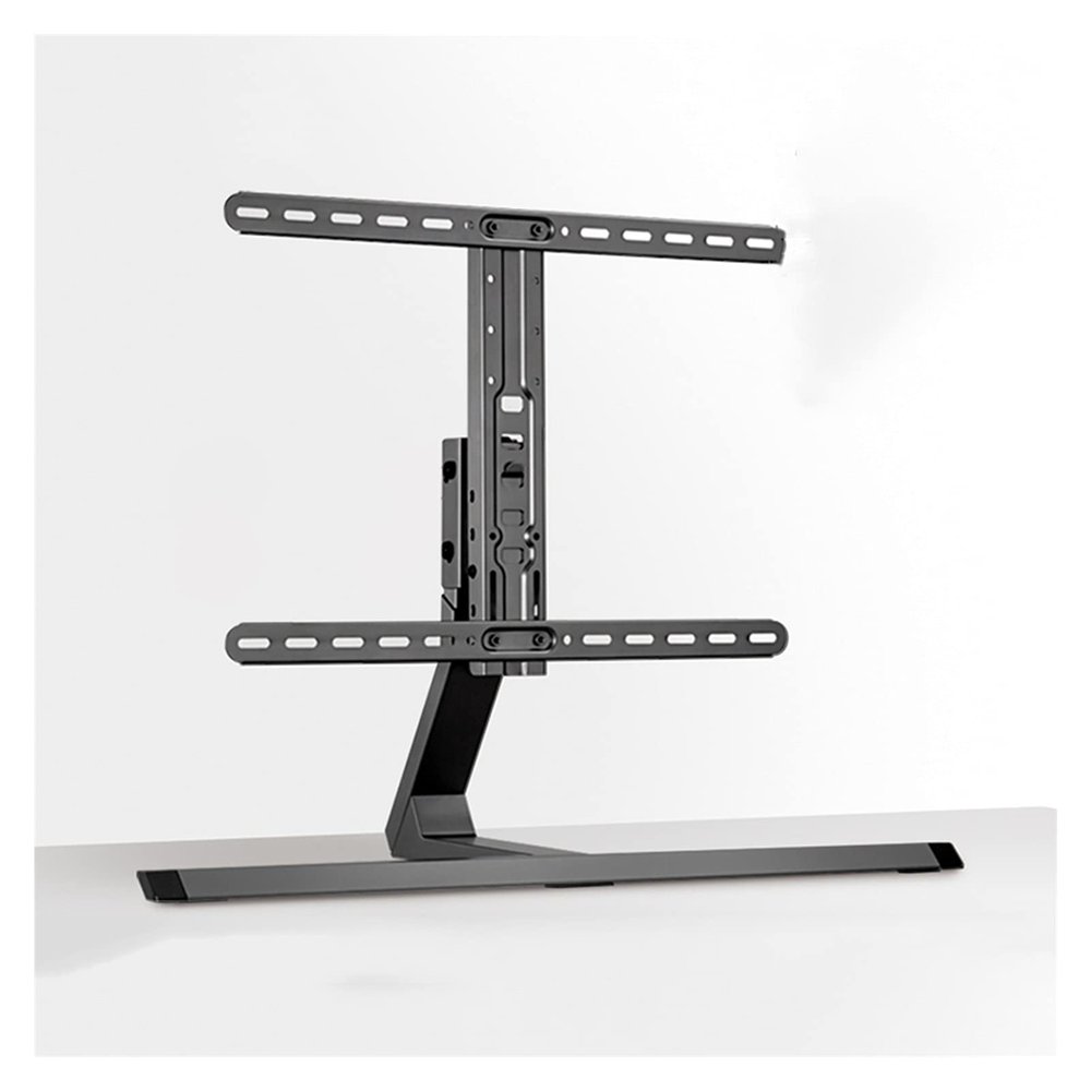 WALDOR Universal TV Stand Universal TV Base Desktop Height-Adjustable TV Stand 37""-75"" Metal TV Rotating Bracket, Holds Up to 88lbs, Max VESA 600x400mm Wall Mounted TV Stand (Color : Black)