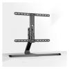 WALDOR Universal TV Stand Universal TV Base Desktop Height-Adjustable TV Stand 37""-75"" Metal TV Rotating Bracket, Holds Up to 88lbs, Max VESA 600x400mm Wall Mounted TV Stand (Color : Black) view 1