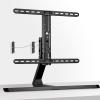 WALDOR Universal TV Stand Universal TV Base Desktop Height-Adjustable TV Stand 37""-75"" Metal TV Rotating Bracket, Holds Up to 88lbs, Max VESA 600x400mm Wall Mounted TV Stand (Color : Black) view 4
