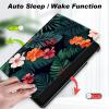 Case for 6.8" Kindle Paperwhite (11th Generation-2021) and Kindle Paperwhite Signature Edition,Slim Lightweight Smart Shell Stand Cover with Auto Wake/Sleep,Tropical Flower view 4