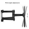 WALDOR Universal TV Stand Full Motion TV Wall Mount Bracket Universal Articulating Arms Swivels Tilts Extension Rotation TV Mount for Most 50"-85" LED LCD Flat Screen TVs Wall Mounted TV Stand view 3