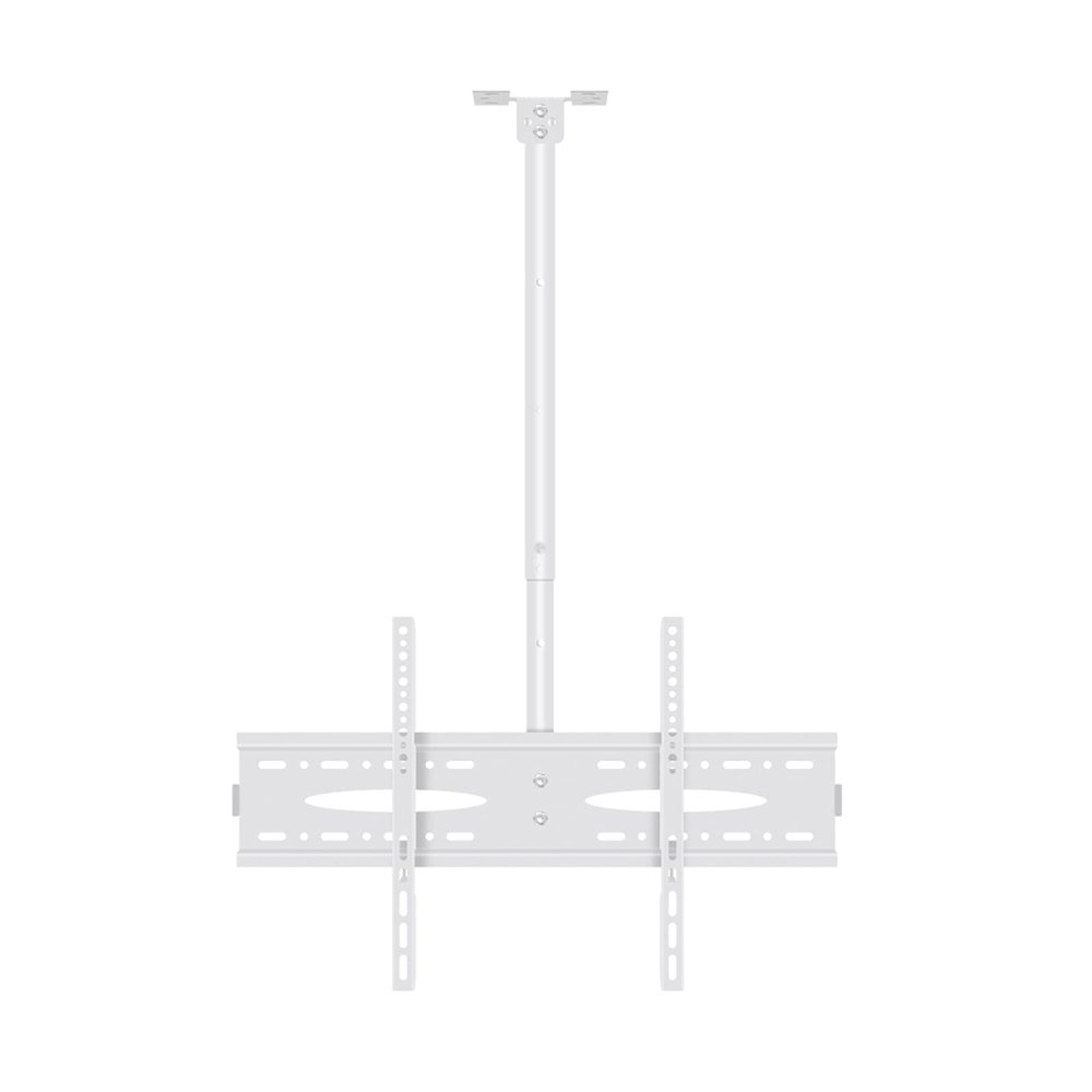 Universal TV Stand White TV Hanger 40"-60"TV Ceiling Mount Tilt RotationBracket Height-adjustable TV Ceiling Mount, Max VESA 600x400mm and Holds Up to 110lbs Wall mounted TV stand ( Size : 2.5 meter )